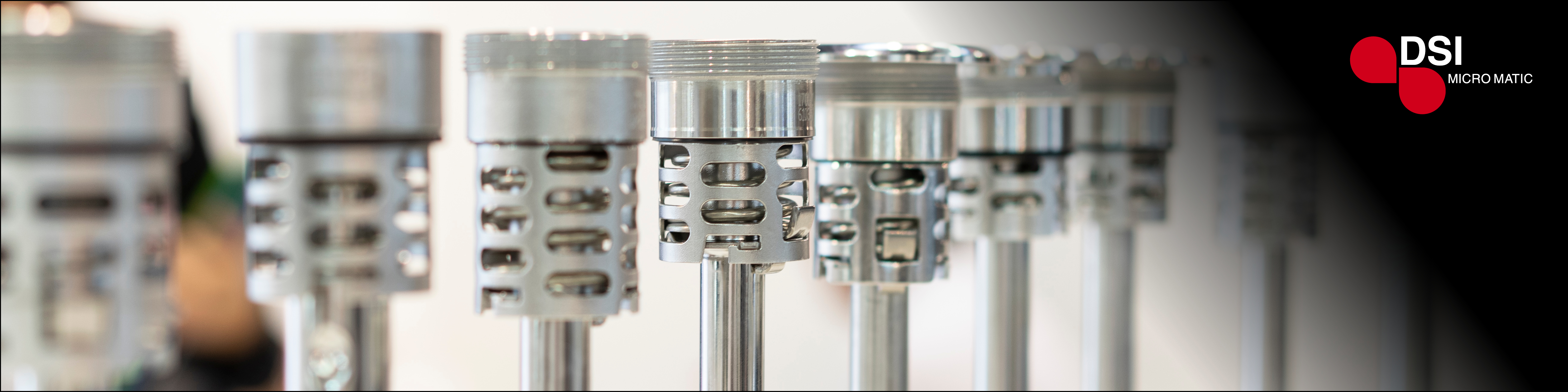 Image shows metal screw caps